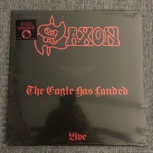 Saxxon, the eagle has landed live vinyl record album, limited edition